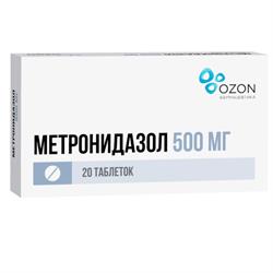 Метронидазол Озон Таблетки 0.5г №20 Озон Россия Купить В Новой.