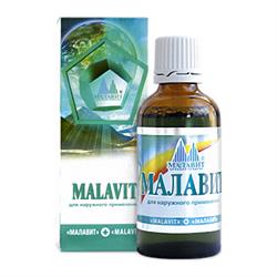 Малавит Раствор Для Наружного Применения Фл.Инд.Уп 50мл.
