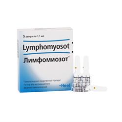 Лимфомиозот Гомеопат. Раствор Для Инъекций Ампулы 1.1мл №5.