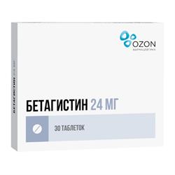 Бетагистин Озон Таблетки 24мг №30 Озон Россия Купить В Новой.